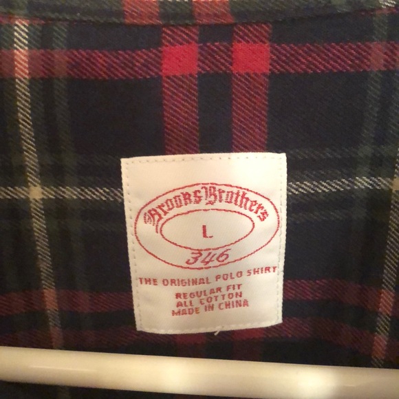 Brooks Brothers Flannel Button Down - Picture 4 of 4